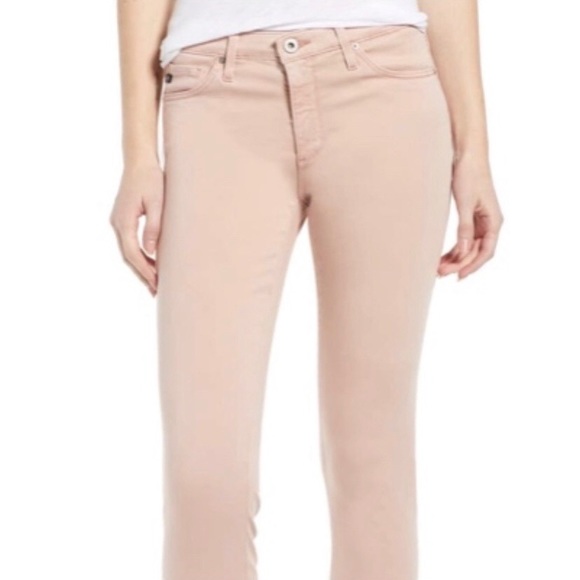 Ag Adriano Goldschmied Denim - EUC AG Blush ‘Prima The Stilt Cigarette’ Jeans 💗